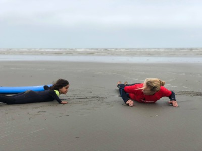 Leer golfsurfen in de Noordzee